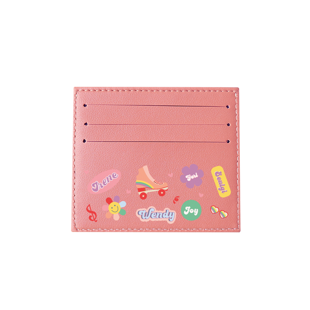 6 Slots Card Holder - Red Velvet Sticker Pack