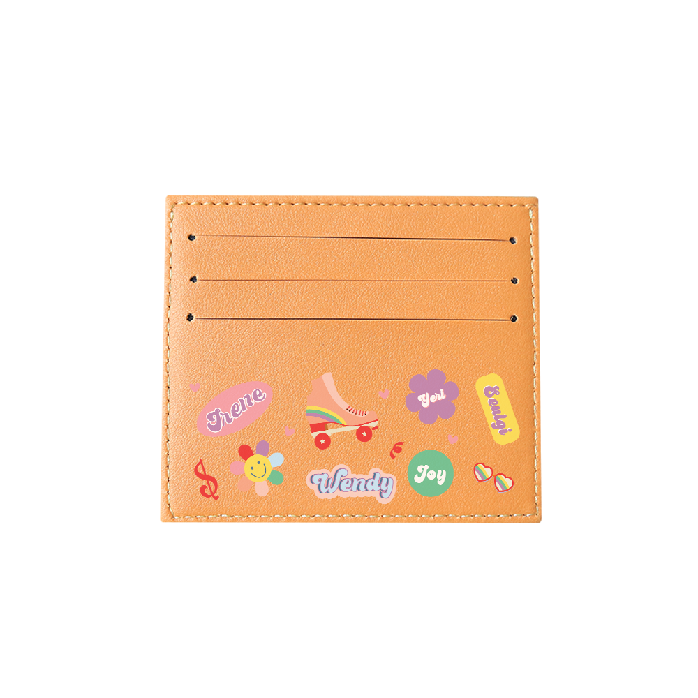 6 Slots Card Holder - Red Velvet Sticker Pack