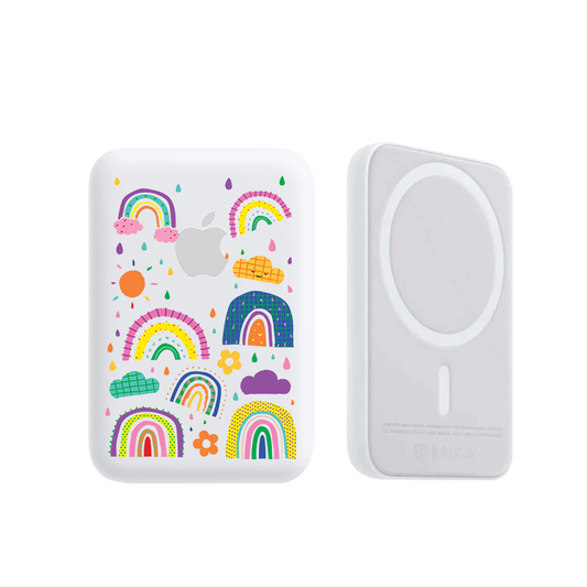 Magnetic Wireless Powerbank - Rainbow