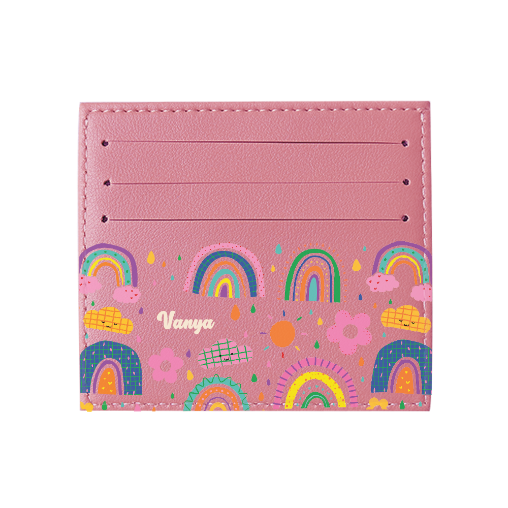 6 Slots Card Holder - rainbow