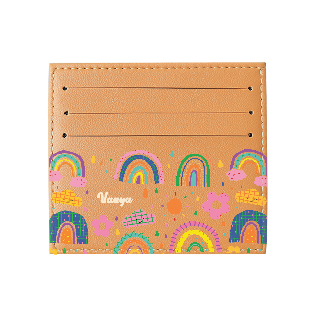 6 Slots Card Holder - rainbow
