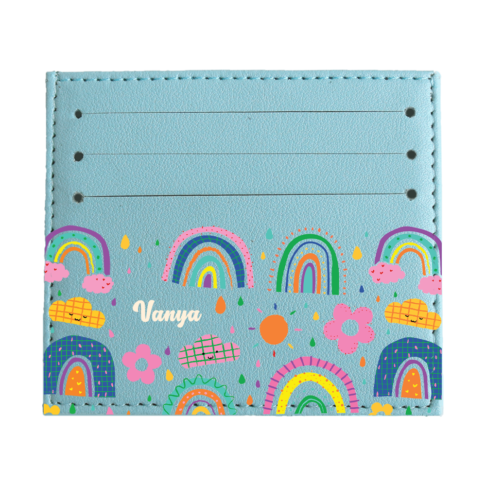 6 Slots Card Holder - rainbow