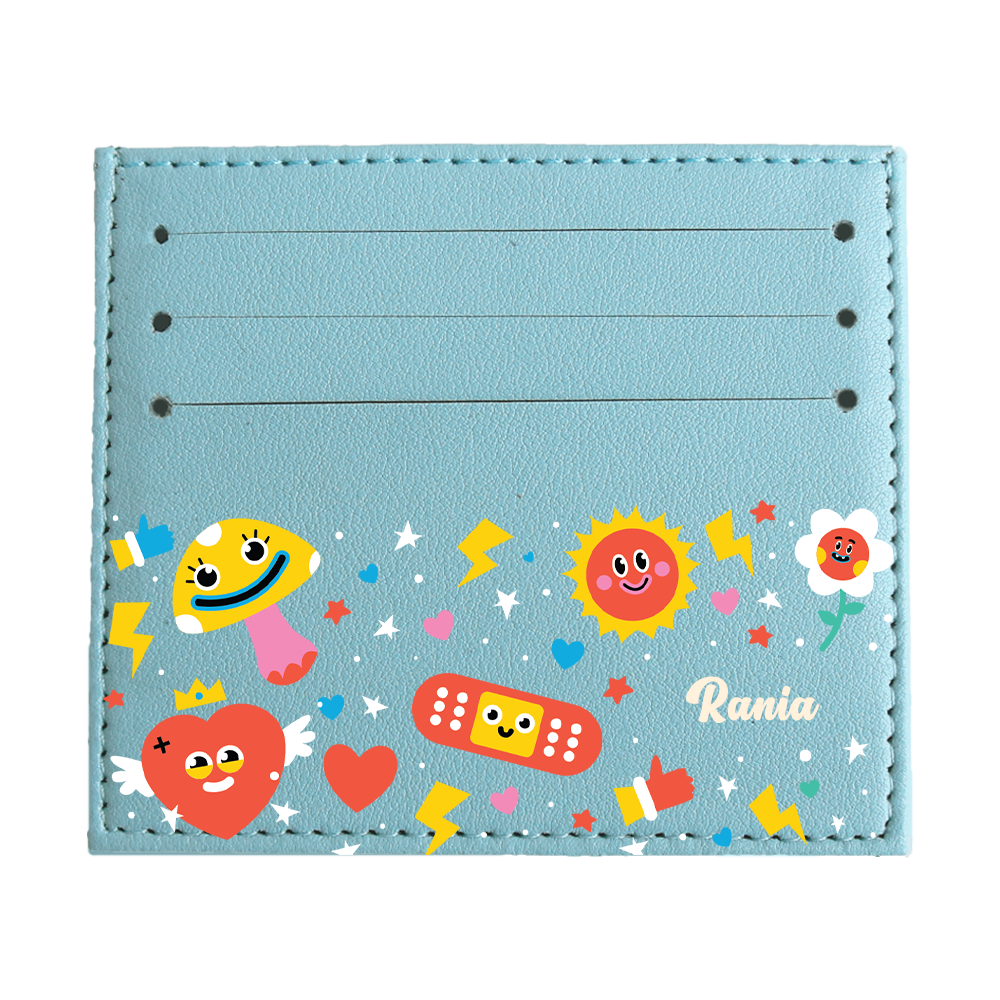 6 Slots Card Holder - Red Club