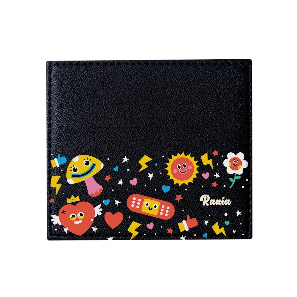 6 Slots Card Holder - Red Club