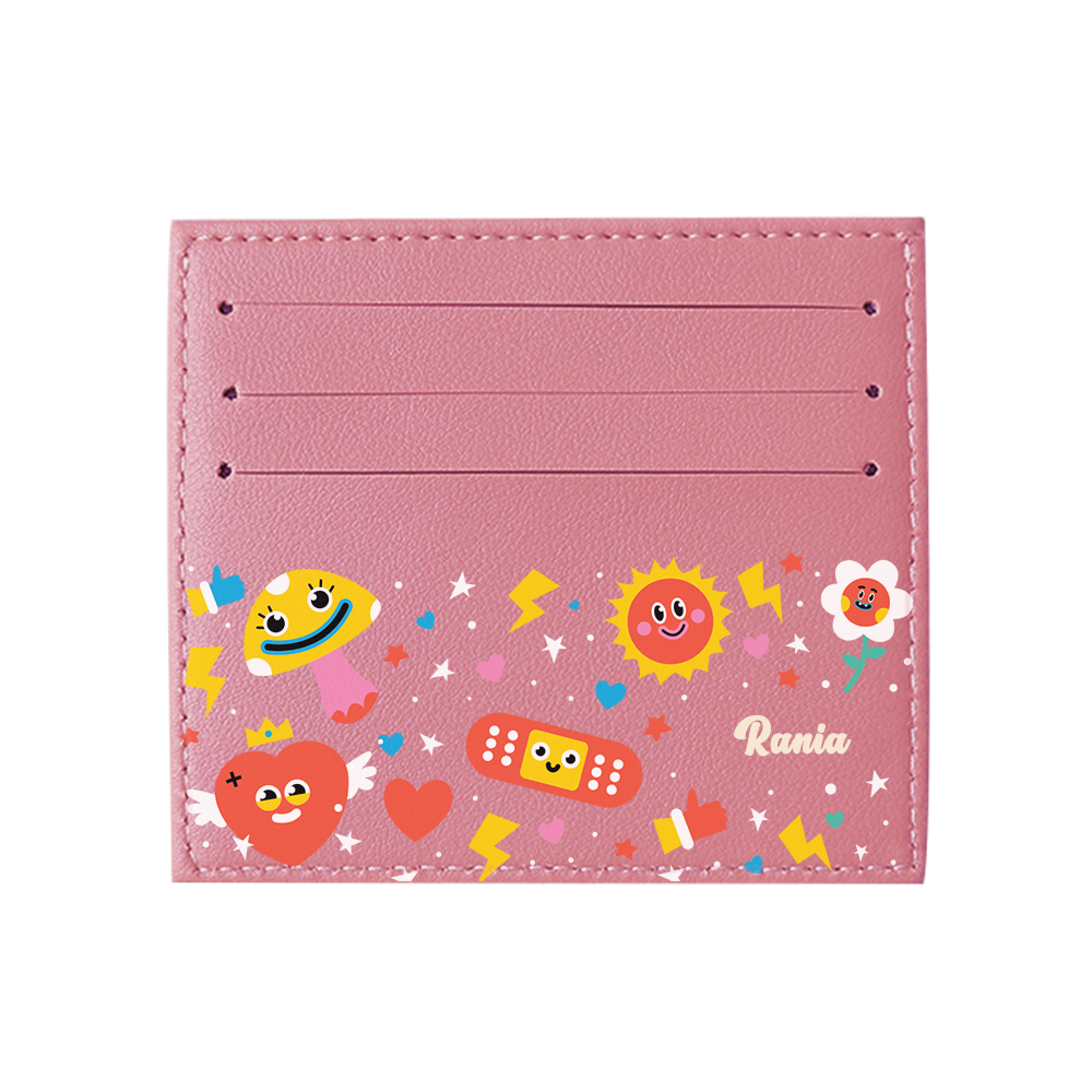 6 Slots Card Holder - Red Club