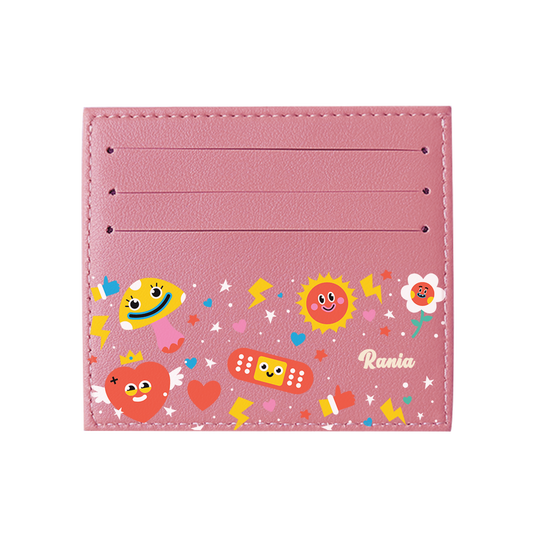 6 Slots Card Holder - Red Club