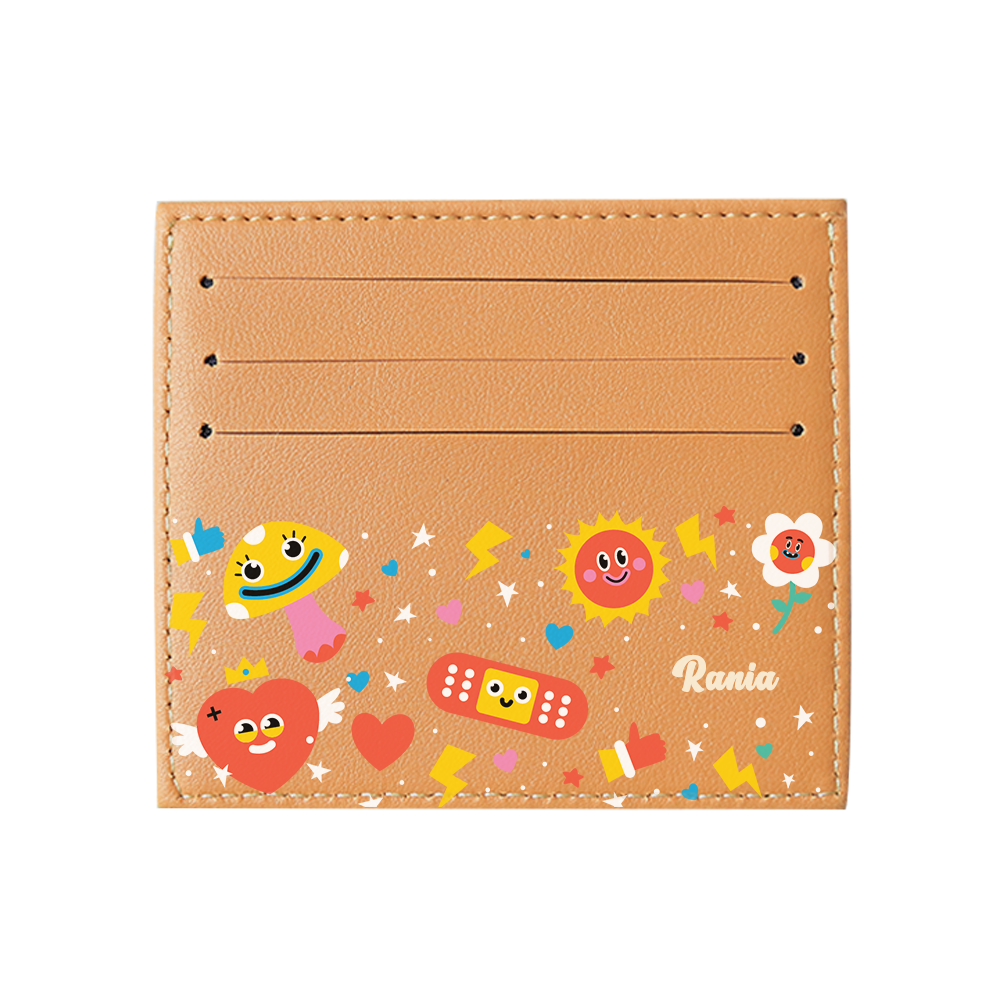6 Slots Card Holder - Red Club