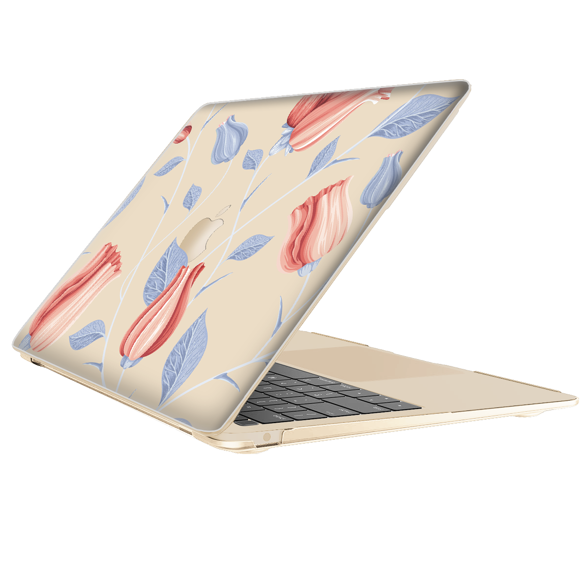 MacBook Snap Case - Red Tulip