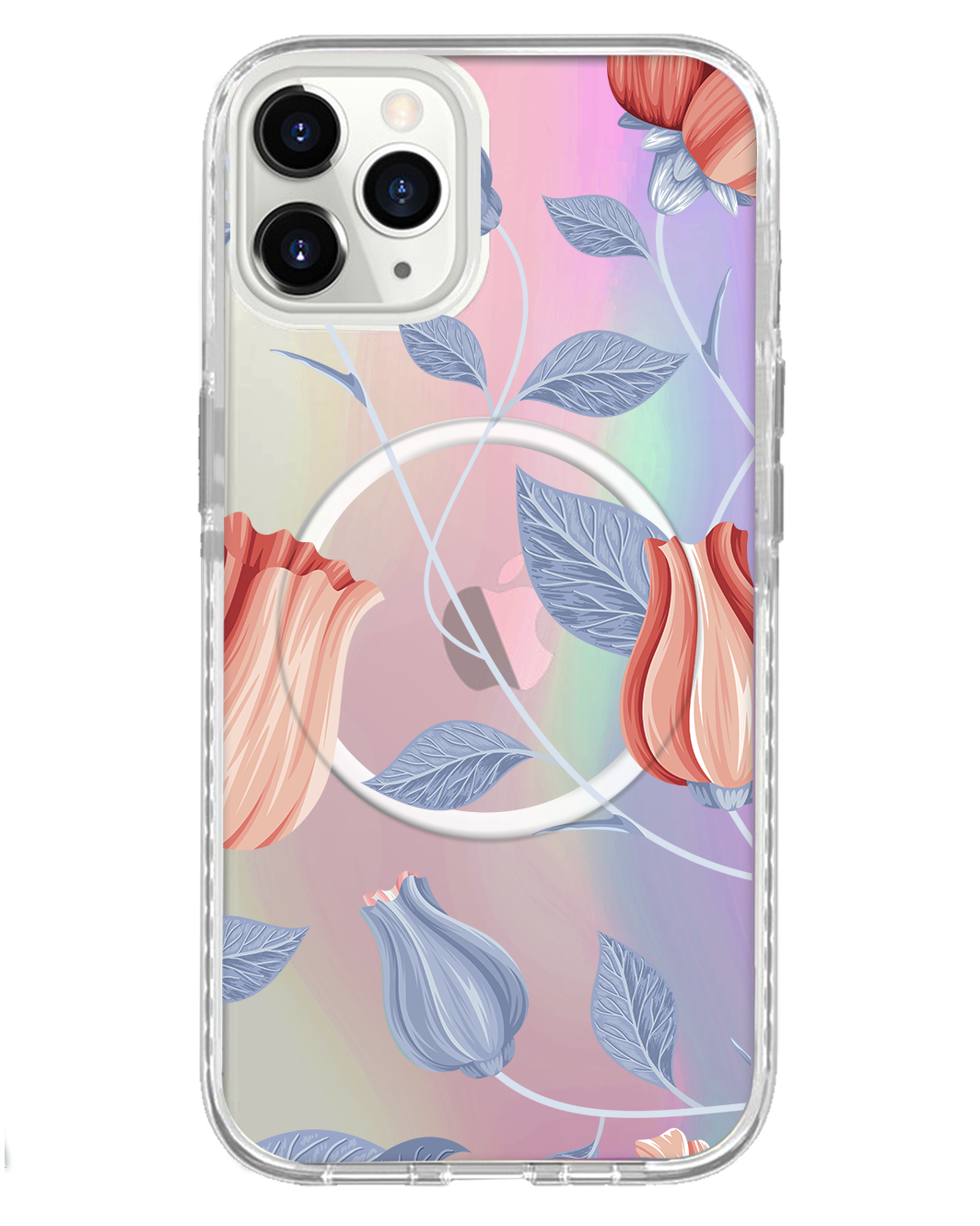 iPhone Rearguard Holo - Red Tulip