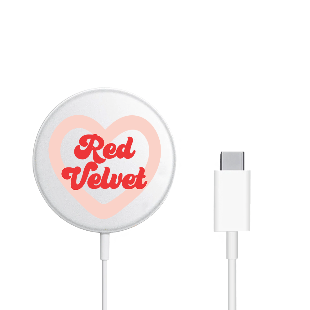 Magnetic Wireless Charger - Red Velvet