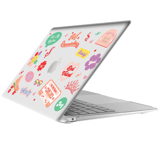 Macbook Snap Case - Red Velvet Sticker Pack