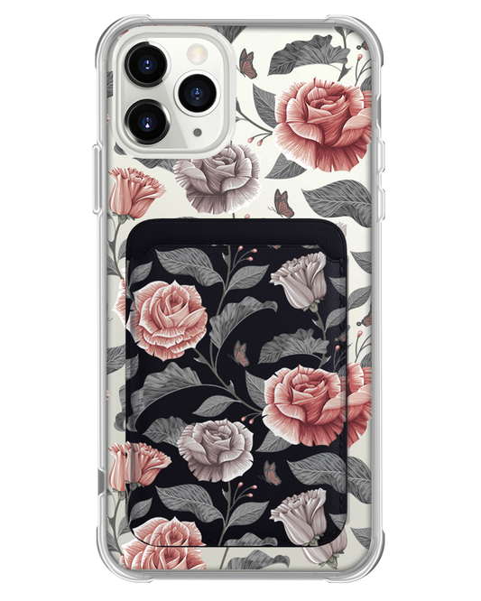 iPhone Magnetic Wallet Case - Rosie