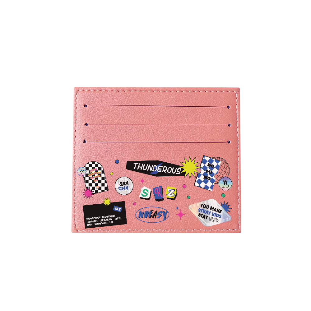 6 Slots Card Holder - Stray Kids Sticker Pack