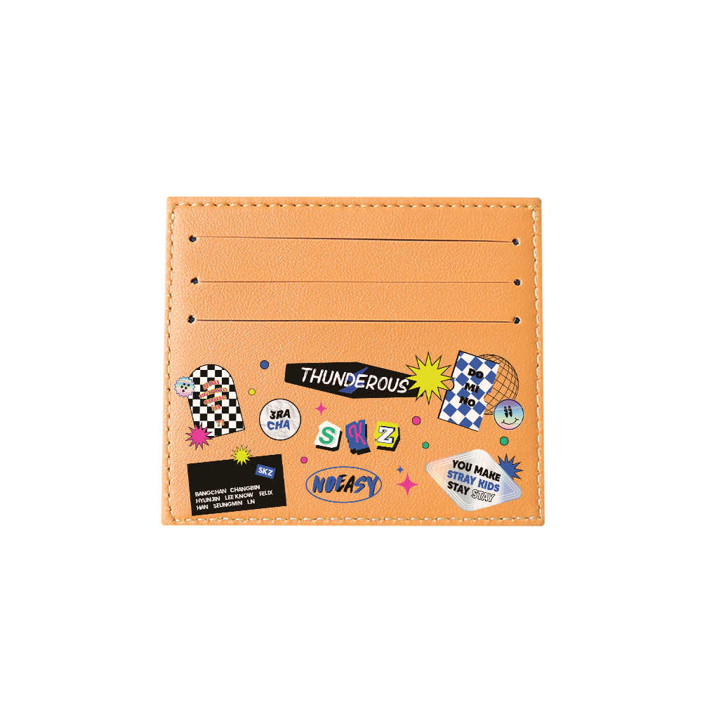 6 Slots Card Holder - Stray Kids Sticker Pack