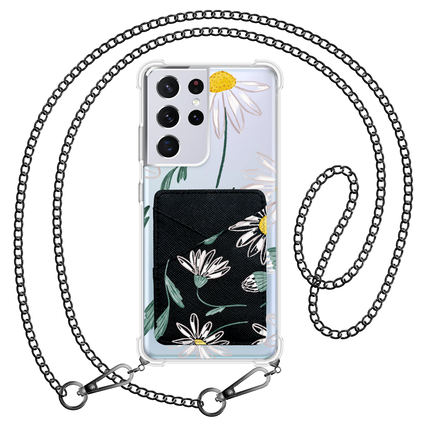 Android Phone Wallet Case - April Daisy 2.0