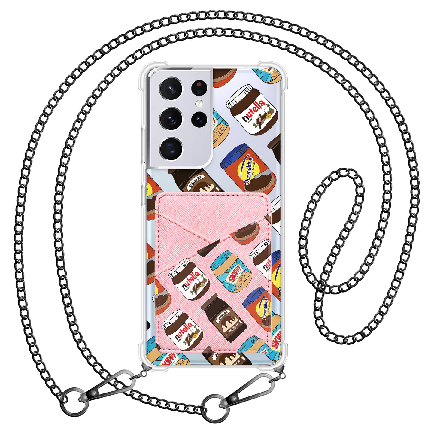Android Phone Wallet Case - Choco Spread