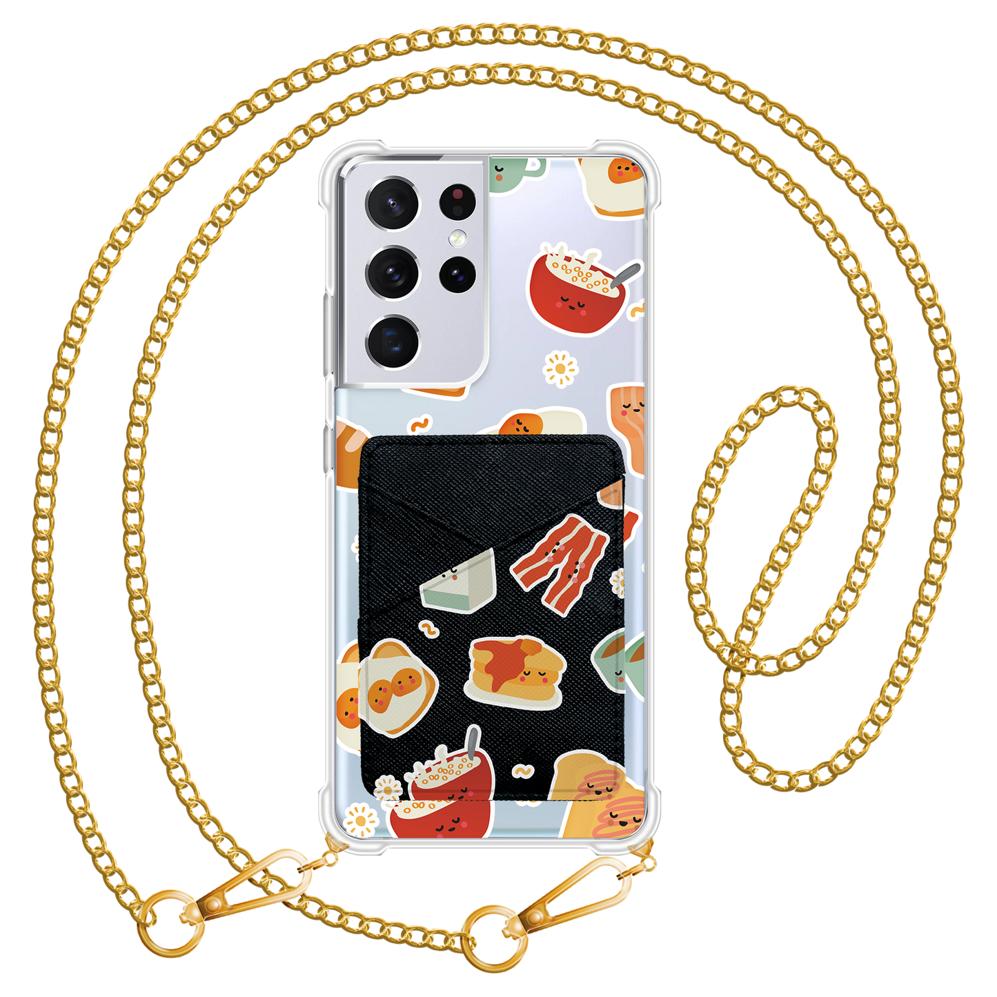 Android Phone Wallet Case - English Breakfast
