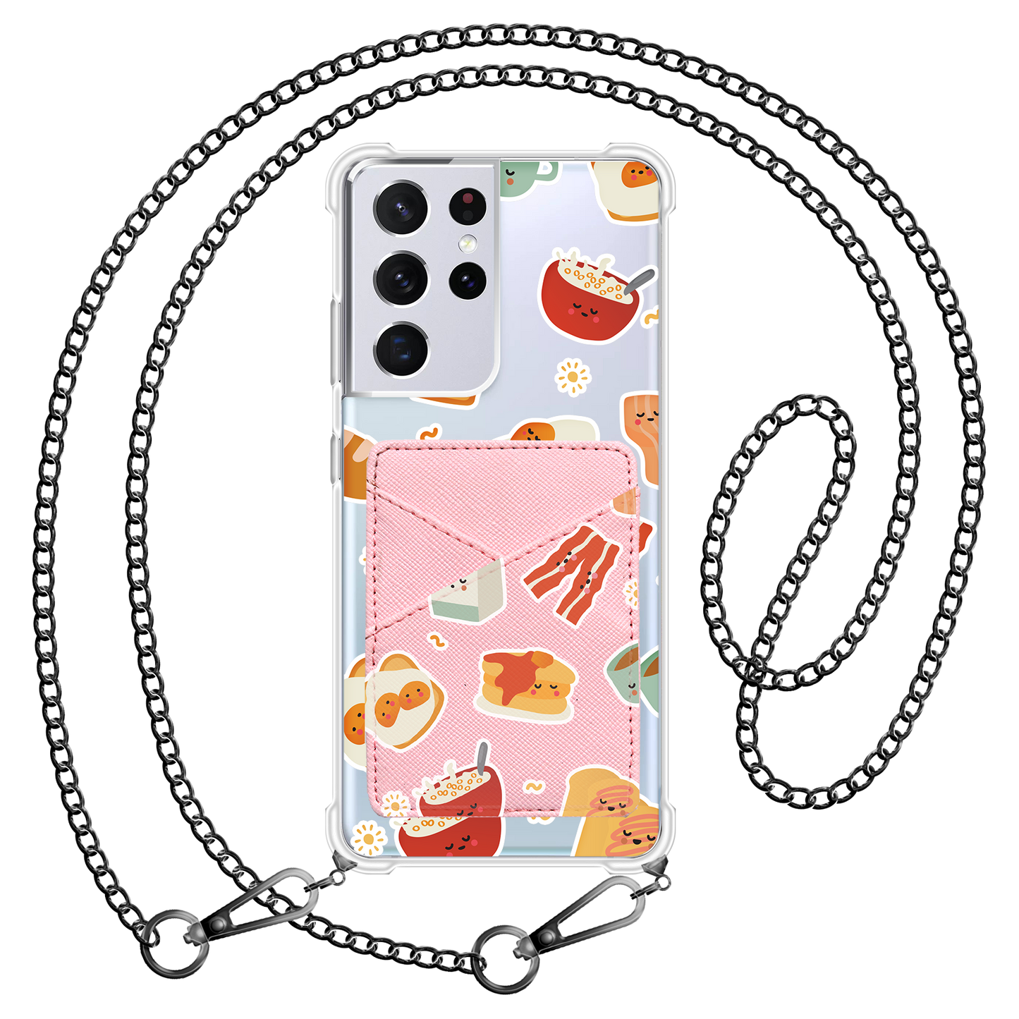 Android Phone Wallet Case - English Breakfast