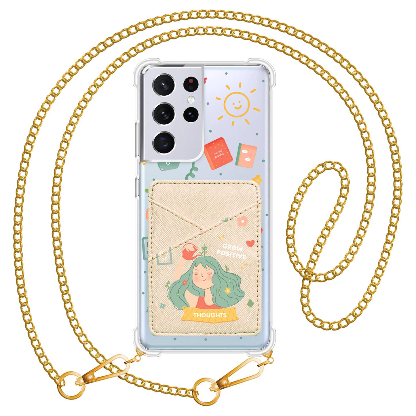 Android Phone Wallet Case - Grow