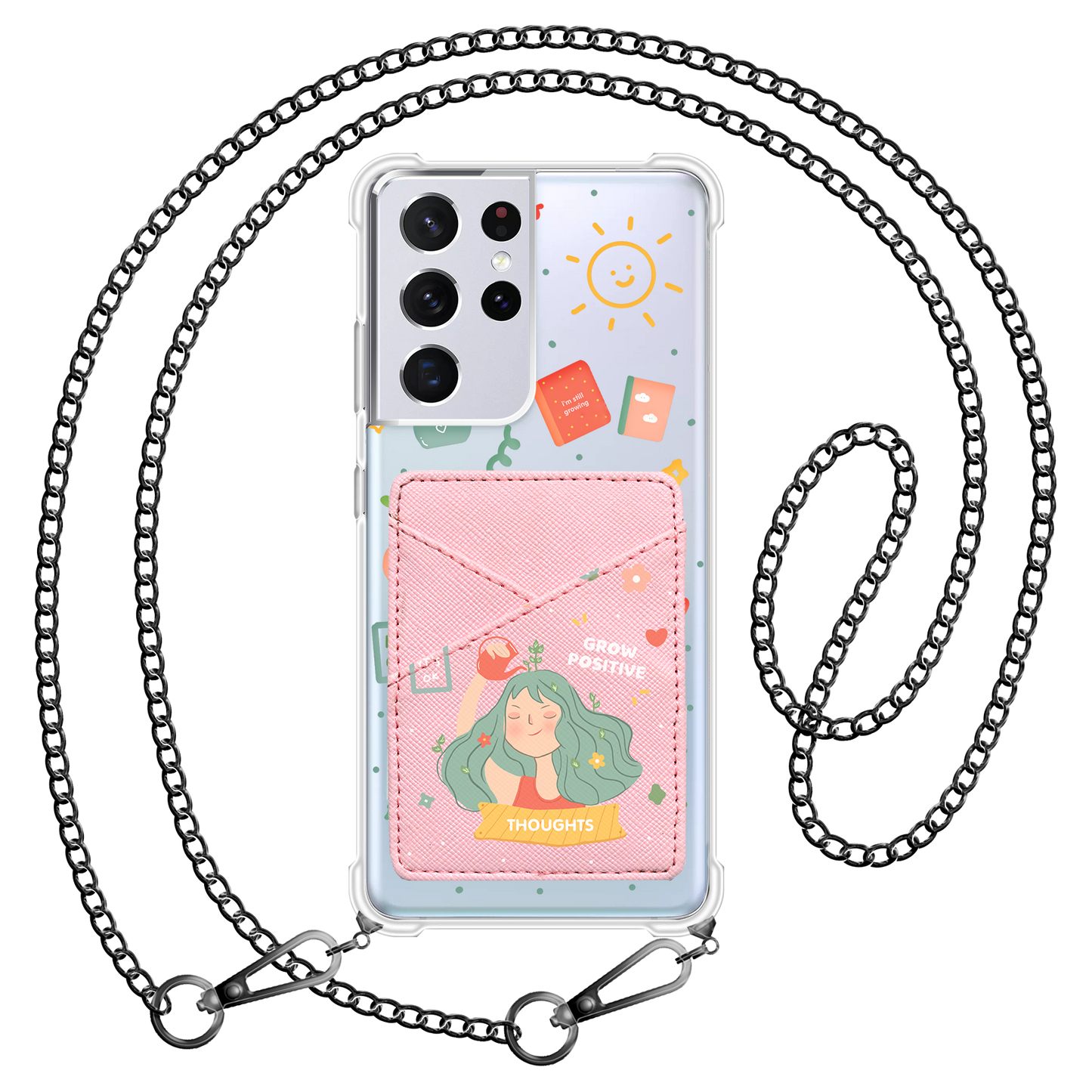 Android Phone Wallet Case - Grow