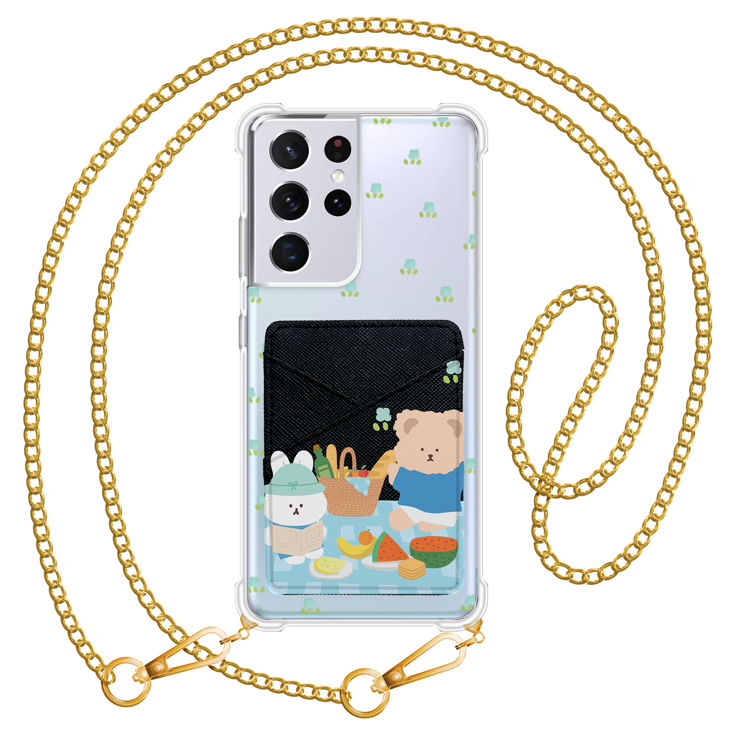 Android Phone Wallet Case - Picnic Bear 1.0