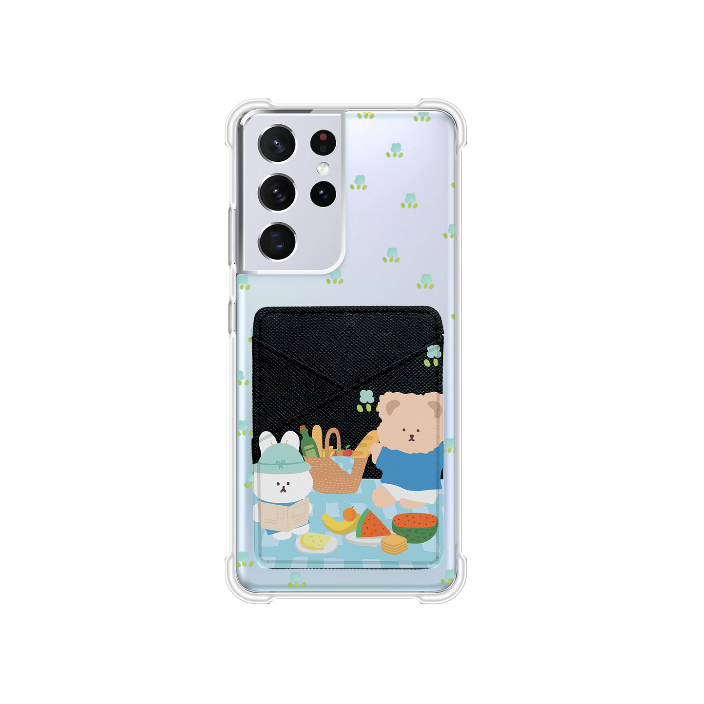 Android Phone Wallet Case - Picnic Bear 1.0