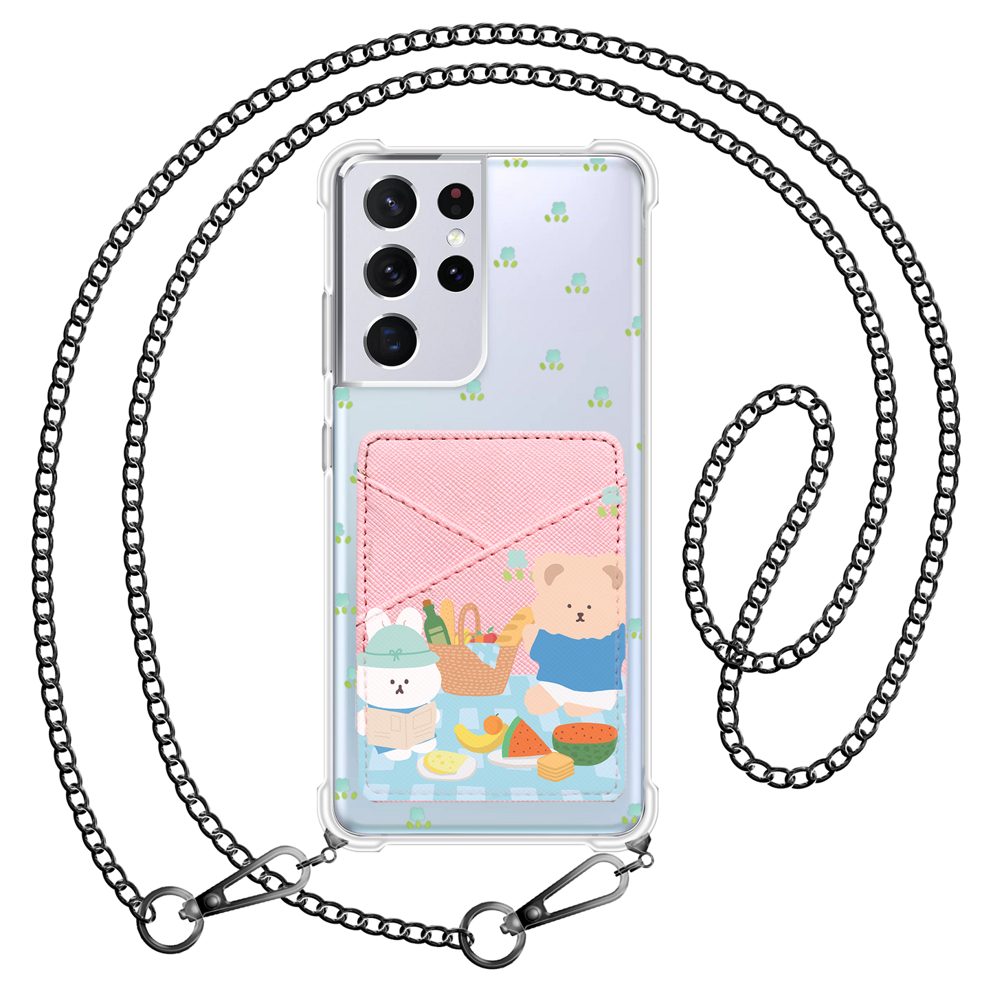 Android Phone Wallet Case - Picnic Bear 1.0