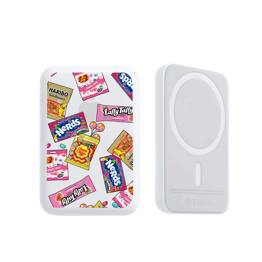 Magnetic Wireless Powerbank - Sweet and Gummies