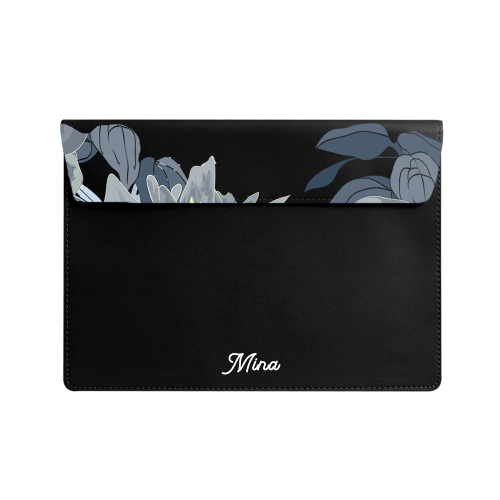 Vegan Leather Sleeve - September Morning Glory