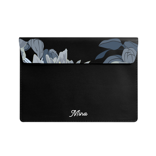 Vegan Leather Sleeve - September Morning Glory