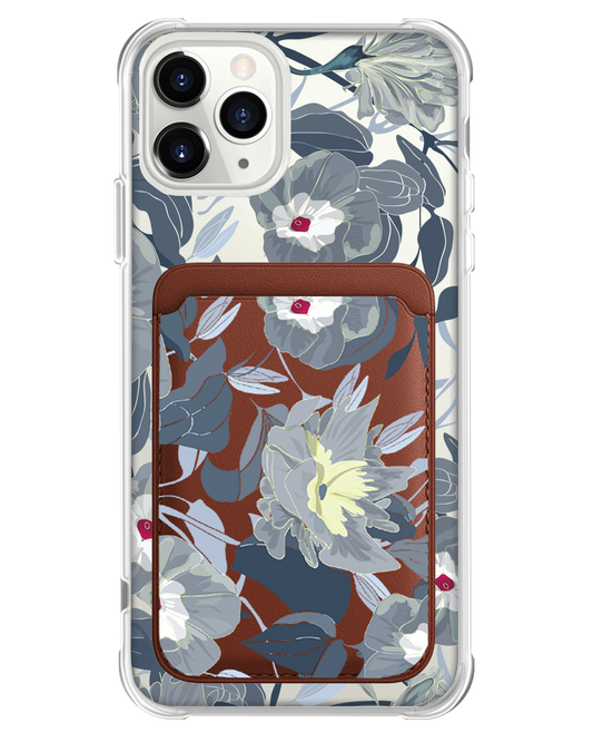 iPhone Magnetic Wallet Case - September Morning Glory