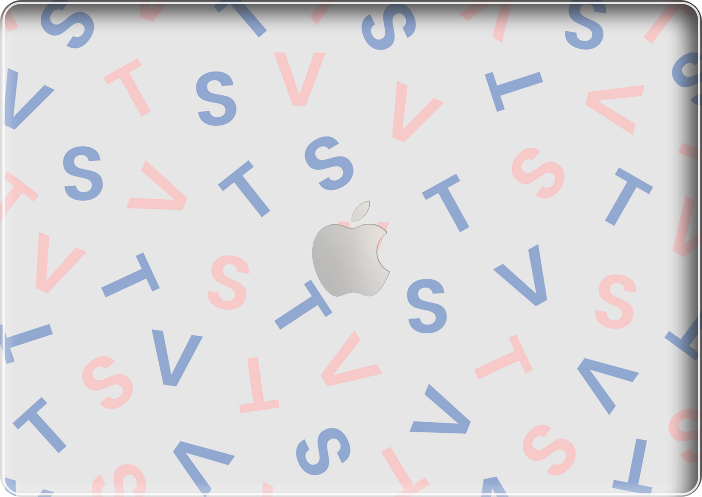 Macbook Snap Case - Seventeen Monogram