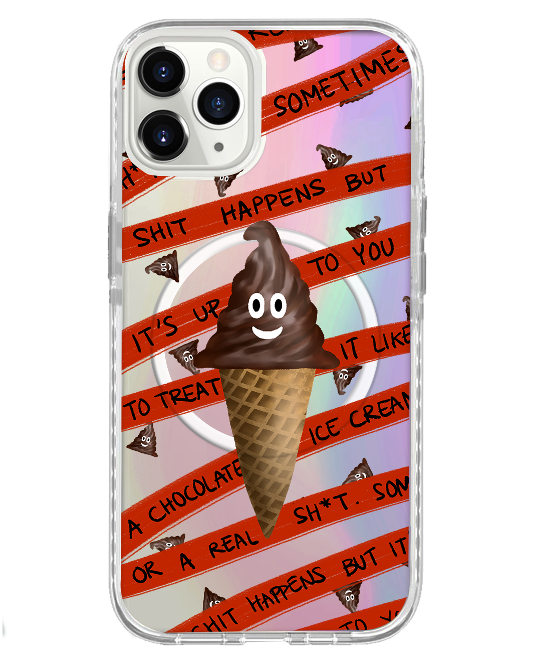 iPhone Rearguard Holo - Oh.. Sh*t Happens