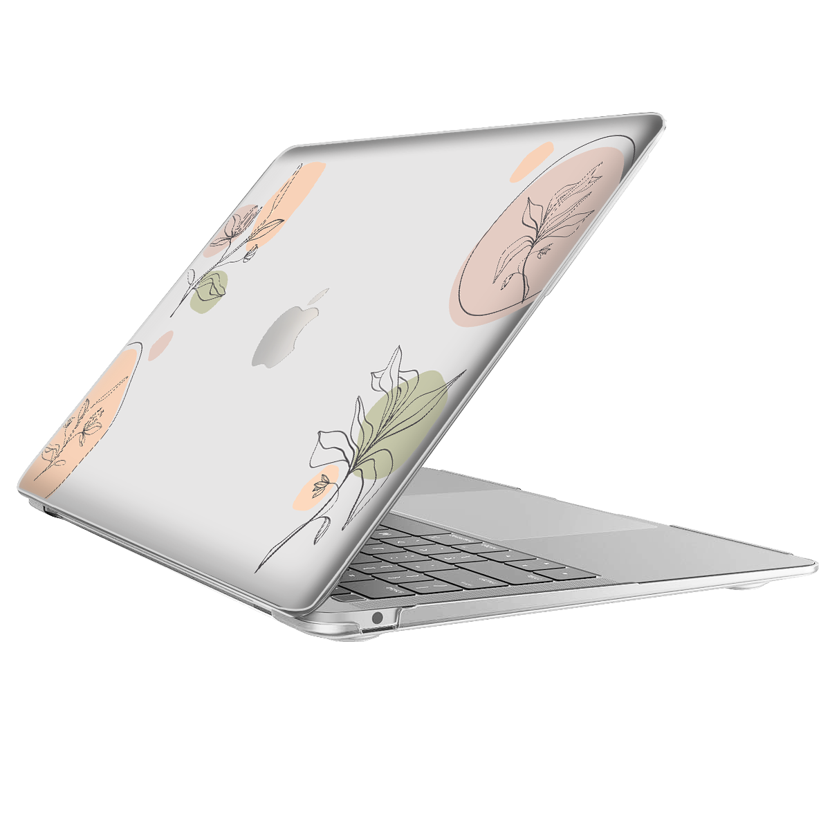 MacBook Snap Case - Sketchy Flowers