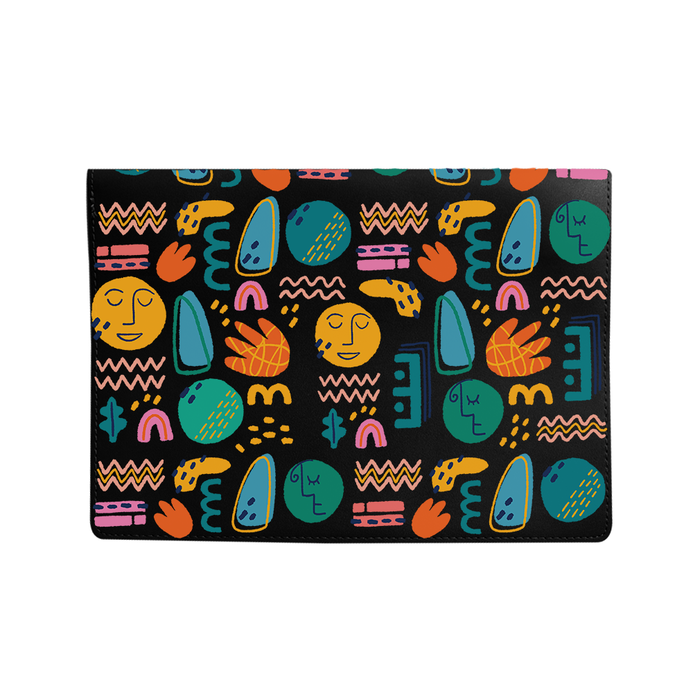 Vegan Leather Sleeve - Silent Art