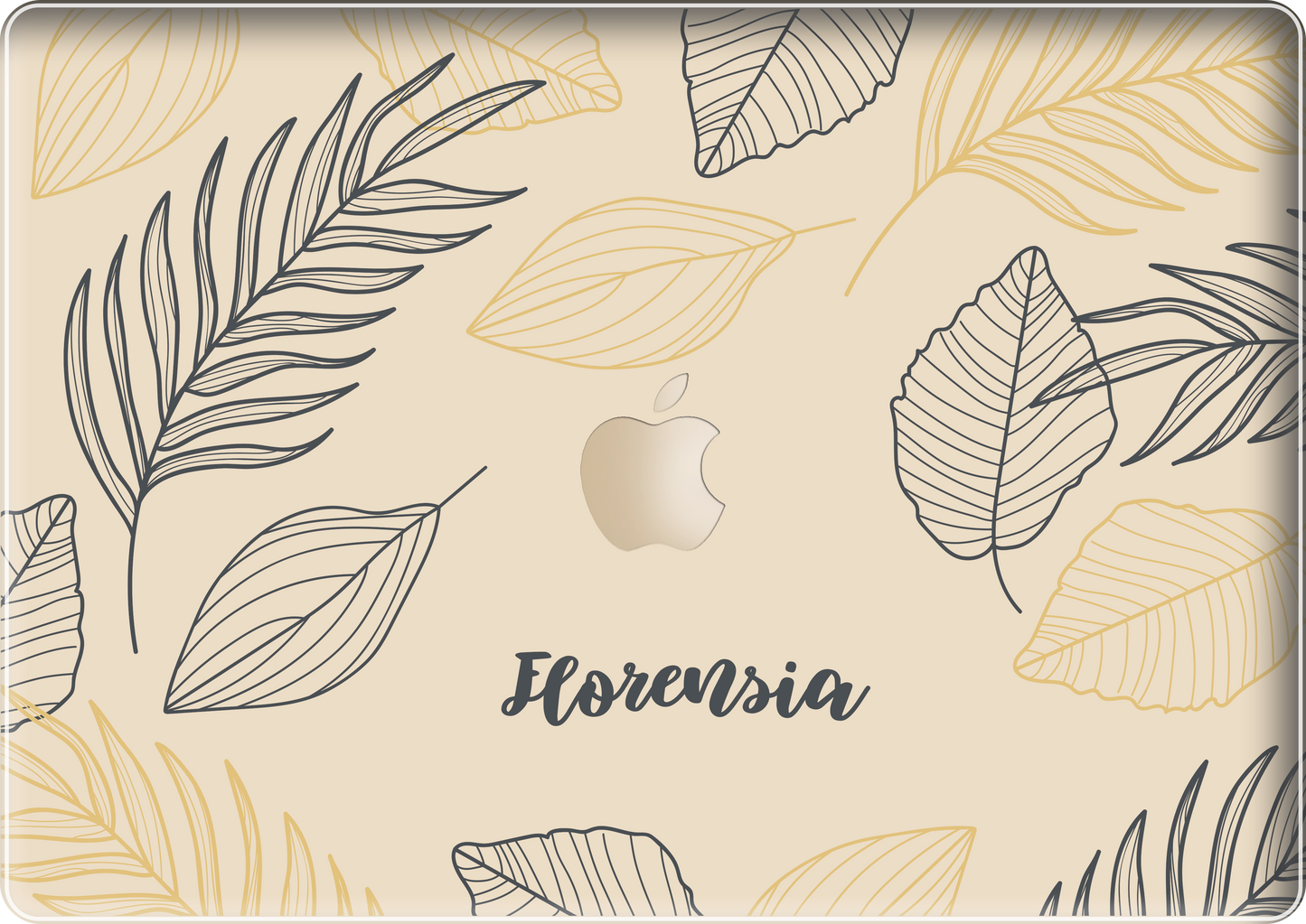 MacBook Snap Case - Sketchy Tropical