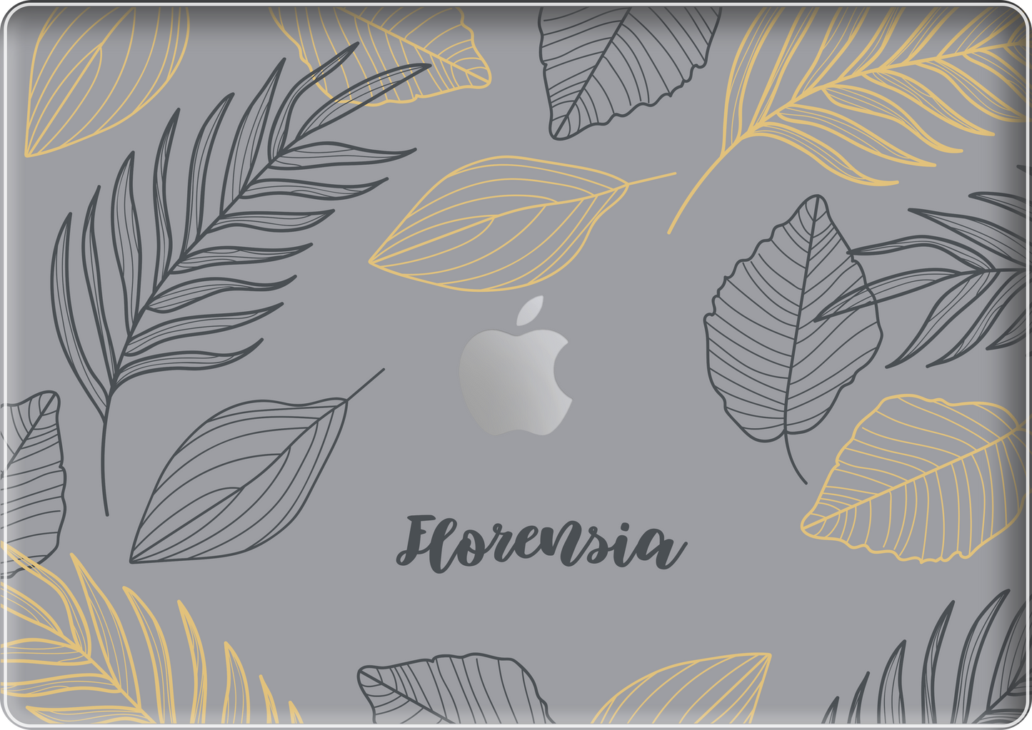 MacBook Snap Case - Sketchy Tropical