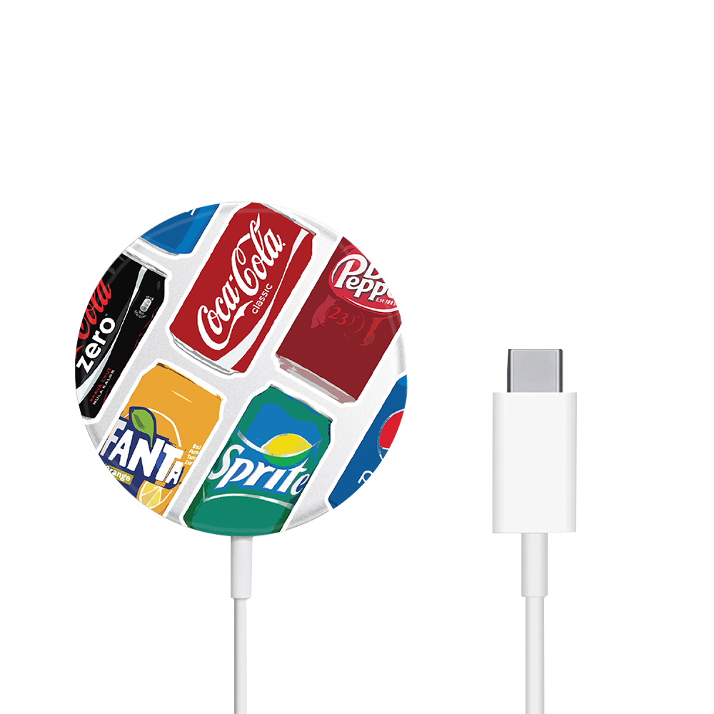 Magnetic Wireless Charger - Soda