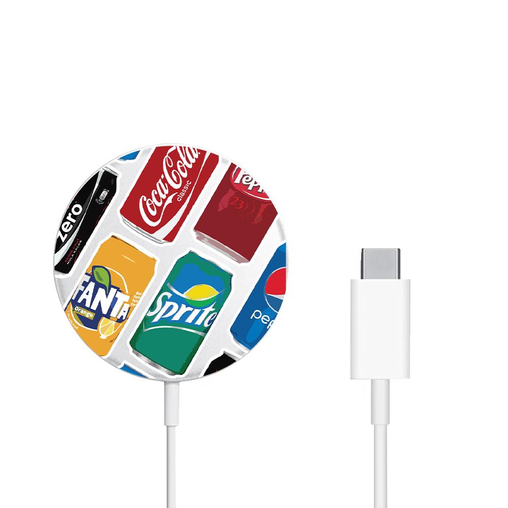 Magnetic Wireless Charger - Soda
