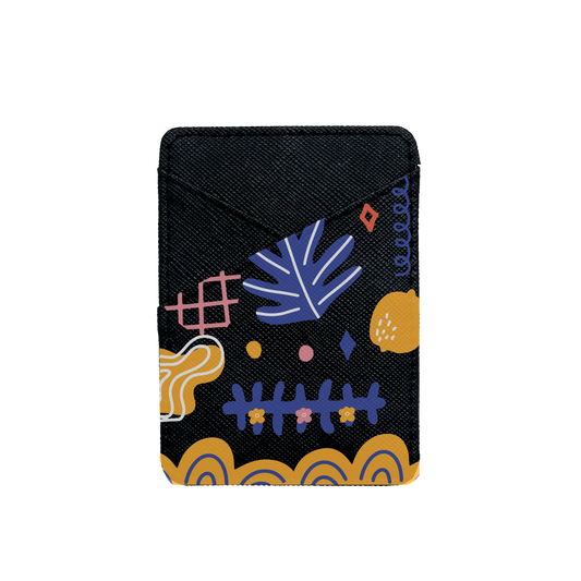Vegan Leather Pocket Wallet - Spring Has Come