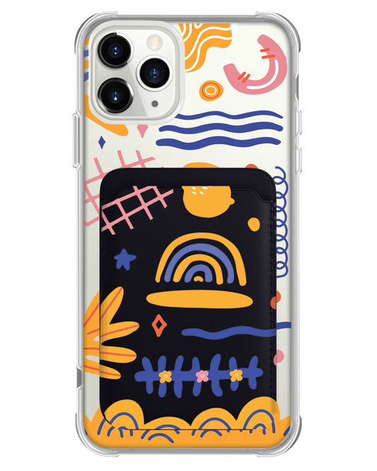 iPhone Magnetic Wallet Case - Spring Has Come