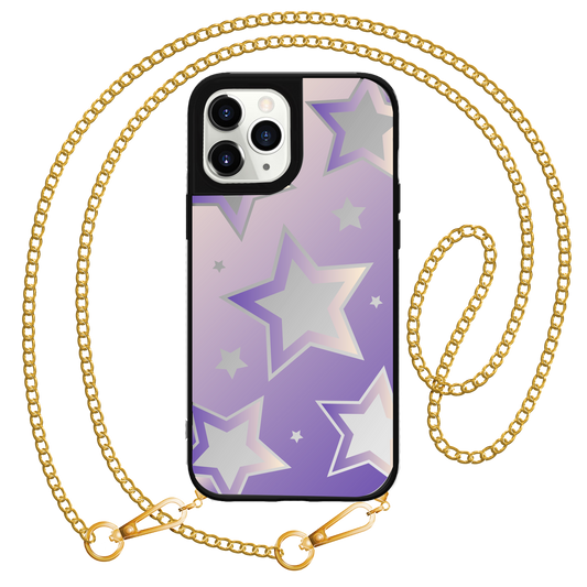 iPhone Mirror Grip - Star Effect Violet 2.0