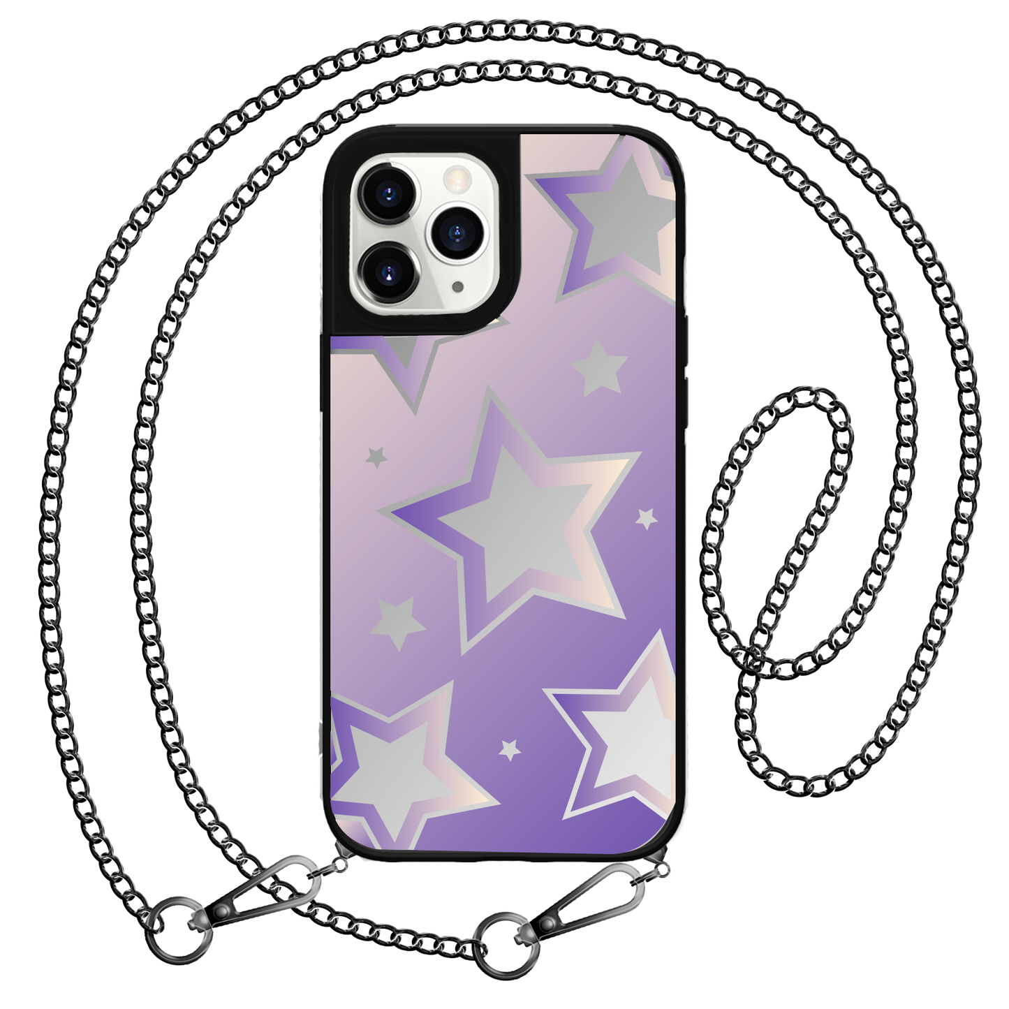 iPhone Mirror Grip - Star Effect Violet 2.0