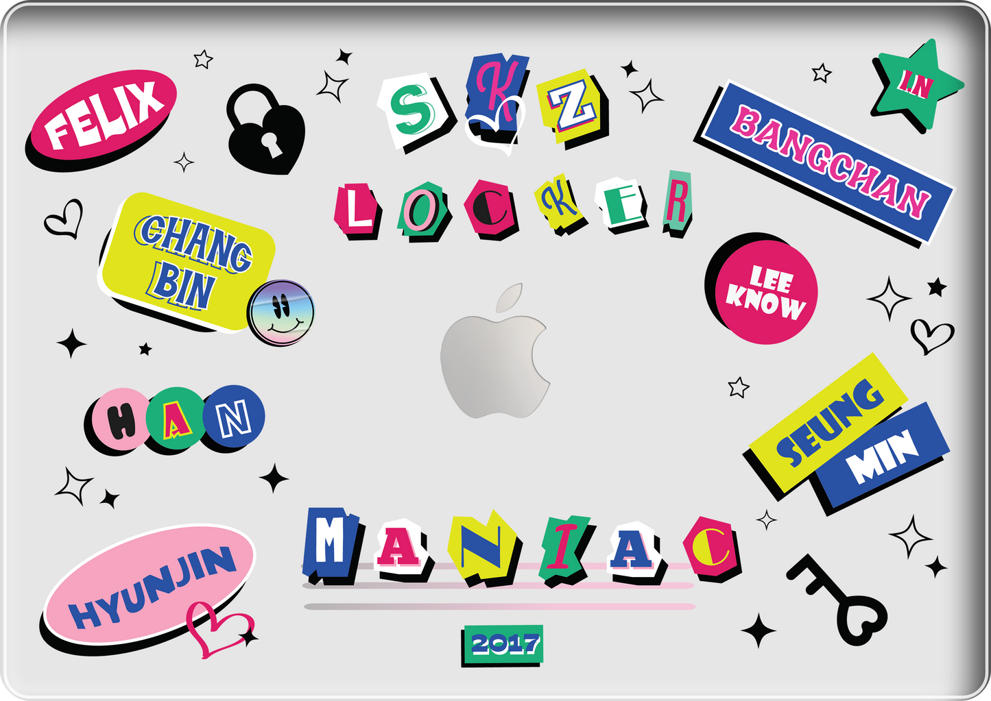 Macbook Snap Case - Stray Kids Locker
