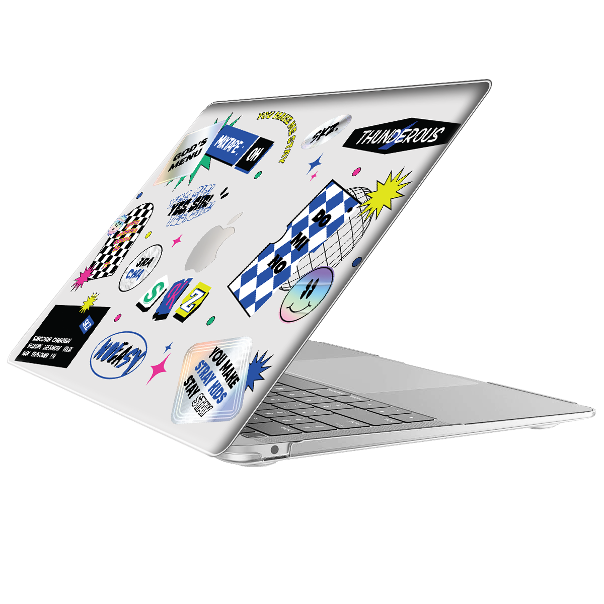 Macbook Snap Case - Stray Kids Sticker Pack