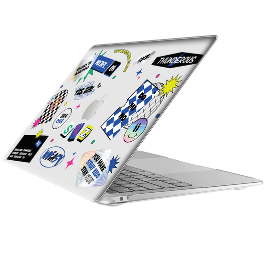 Macbook Snap Case - Stray Kids Sticker Pack