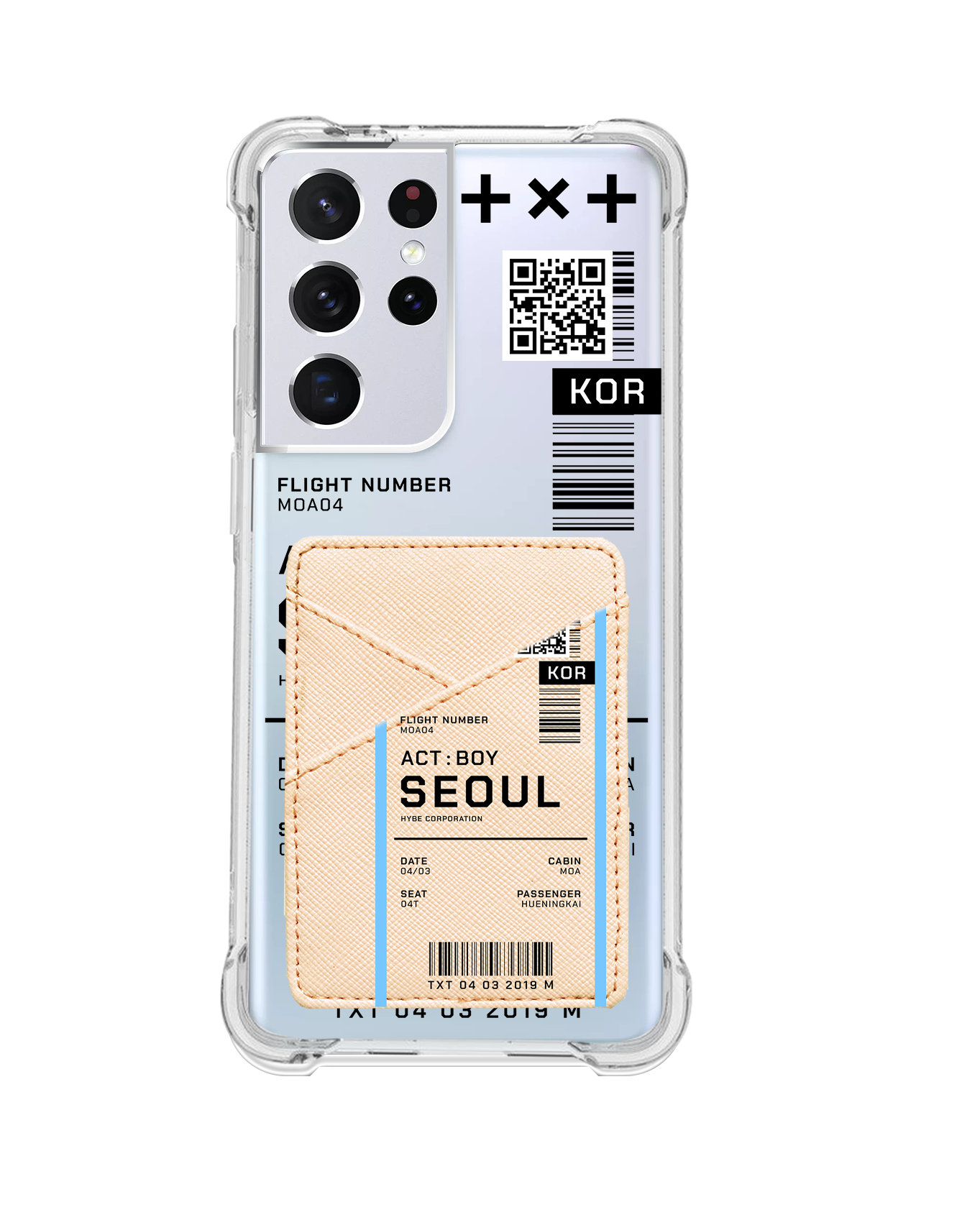 Android Phone Wallet Case - TXT Act Boy Ticket