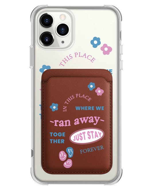 iPhone Magnetic Wallet Case - TXT Song Lyrics