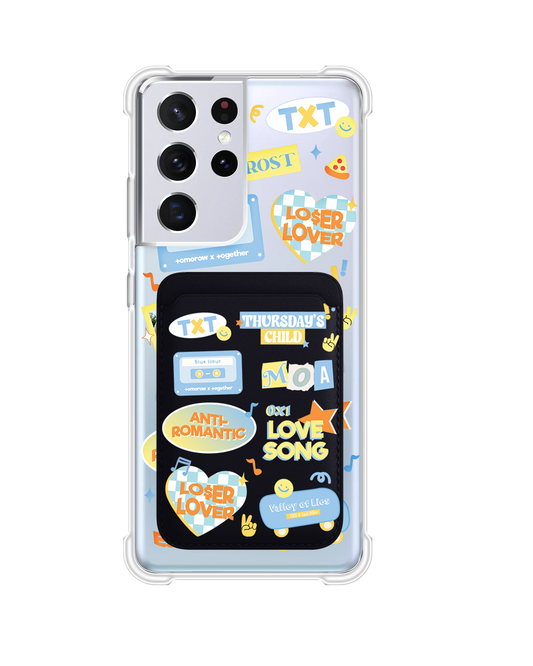 Android Magnetic Wallet Case - TXT Sticker Pack