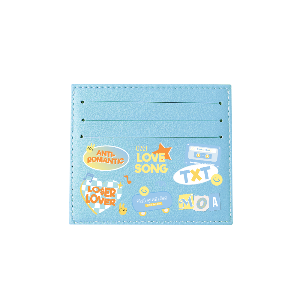 6 Slots Card Holder - TXT Sticker Pack